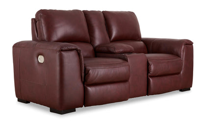 Alessandro Power Reclining Console Loveseat
