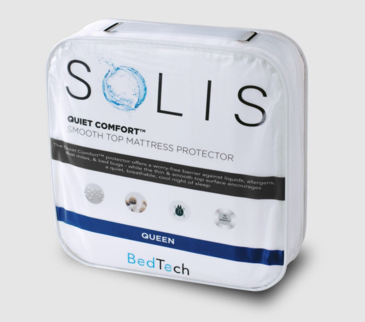 Solis Quiet Comfort Mattress Protector Queen