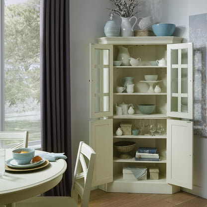 Bay Lodge Corner China Cabinet