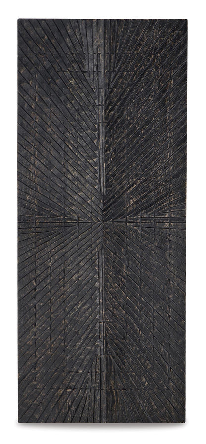 Ashley Lenora Wall Decor Black