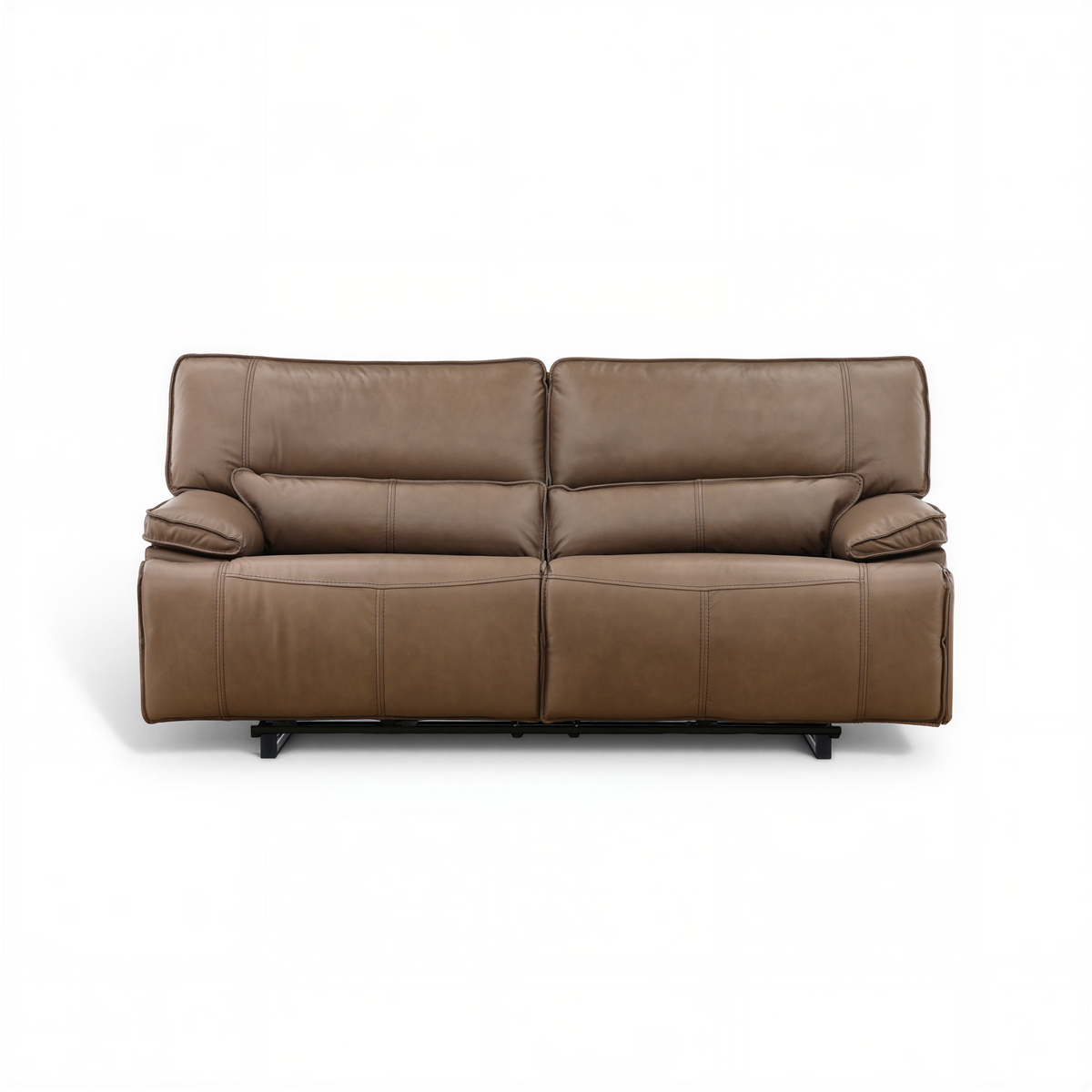 Bozeman II Leather Power Reclining Sofa Sable