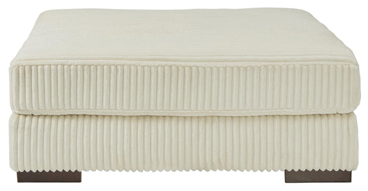 Ashley Lindyn Oversized Accent Ottoman Ivory