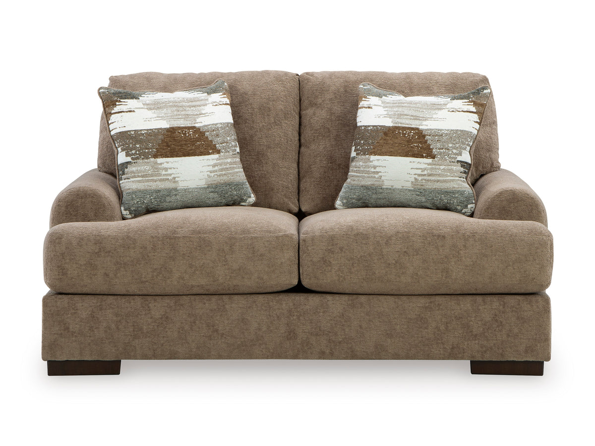 Ashley Nolenburg Loveseat Pecan