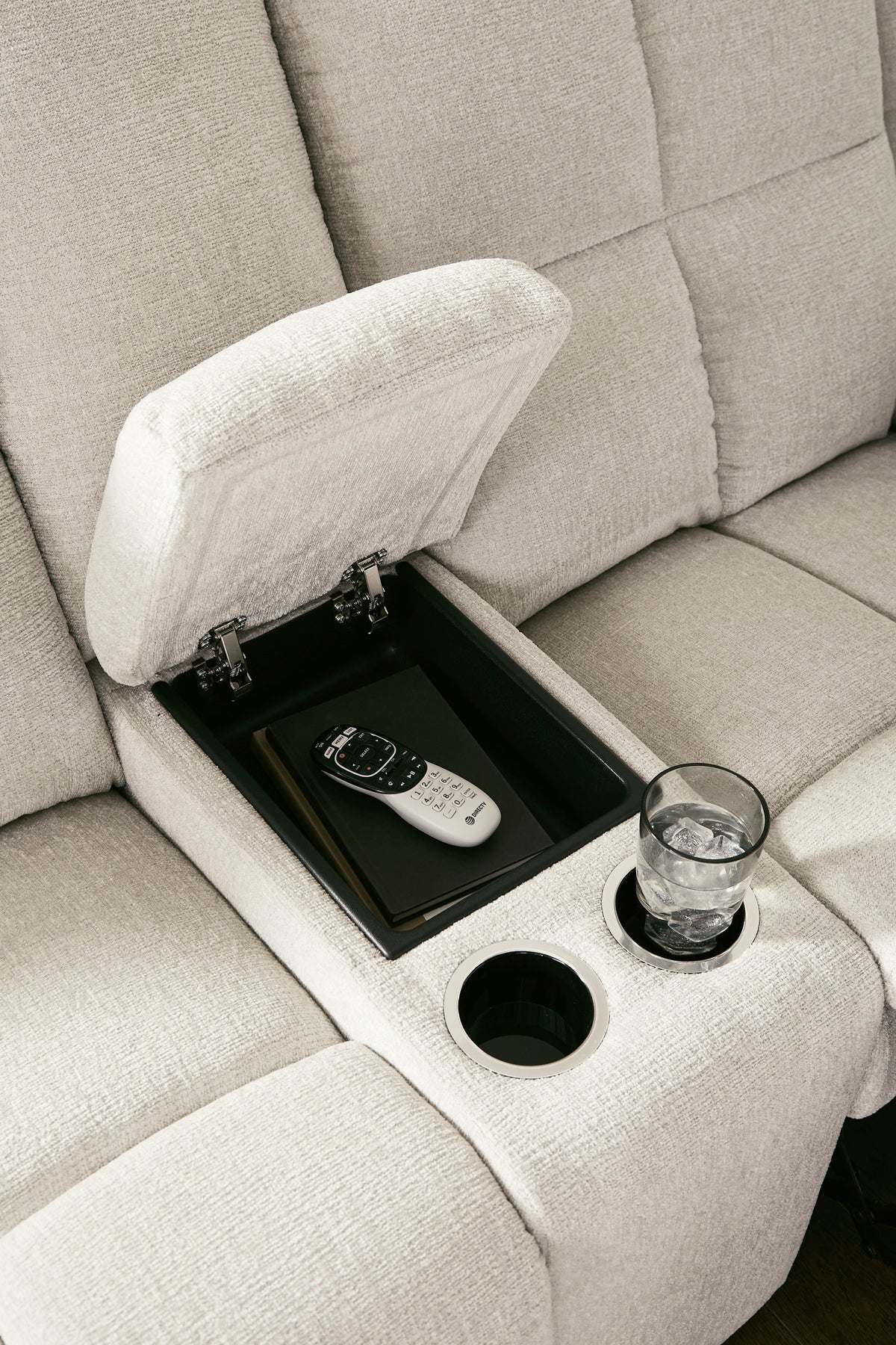 Orlen Double Reclining Console Loveseat