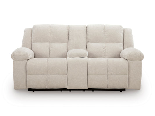 Orlen Double Reclining Console Loveseat - alternate view