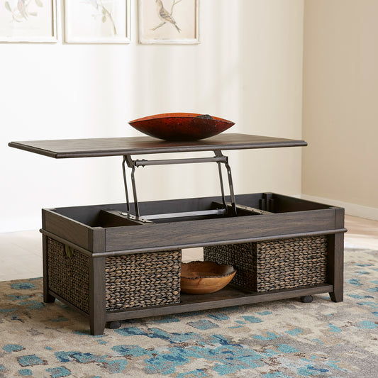 Wyatt Lift-Top Coffee Table - alternate view