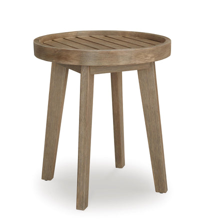 Ashley Bradstreet Bay Outdoor Patio Round End Table