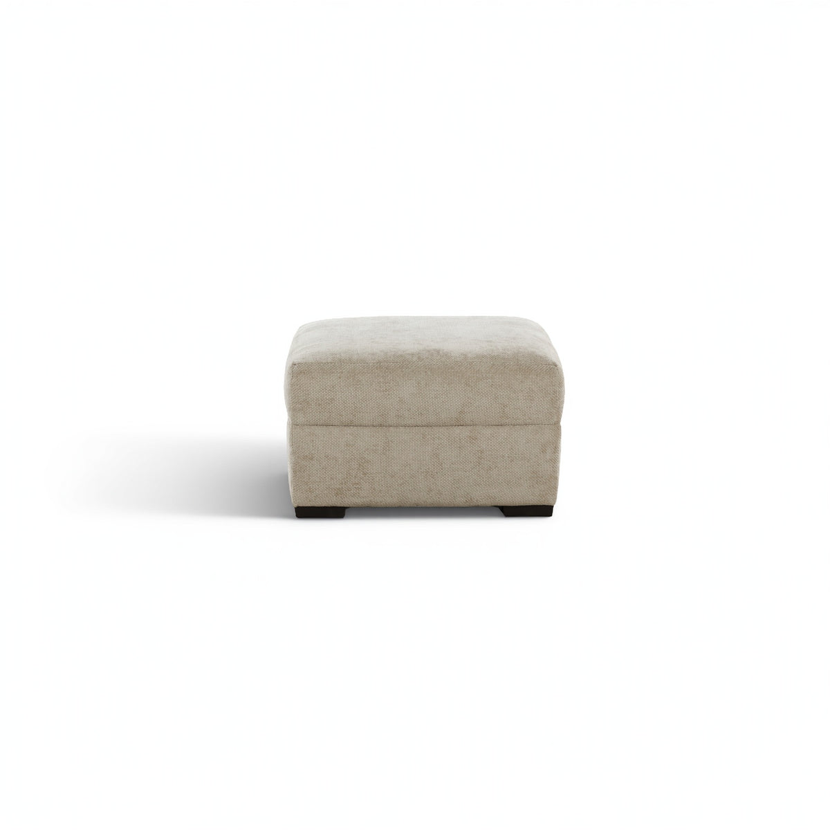 Jacqueline Oversized Ottoman Pebble