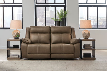 Ashley Max-Media 2-Piece Dual Power Reclining Modular Sectional Loveseat