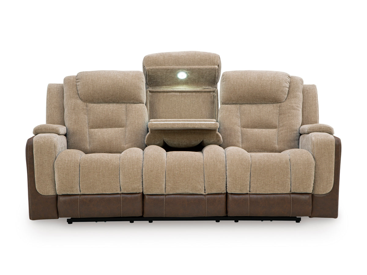 Ashley Ultimax Dual Power Reclining Sofa