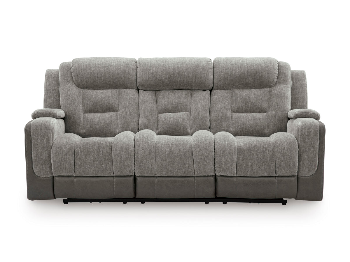 Ashley Ultimax Dual Power Reclining Sofa