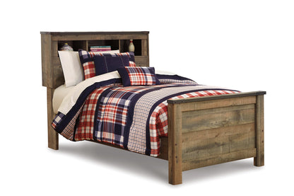 Trinell Twin Bookcase Bed Twin