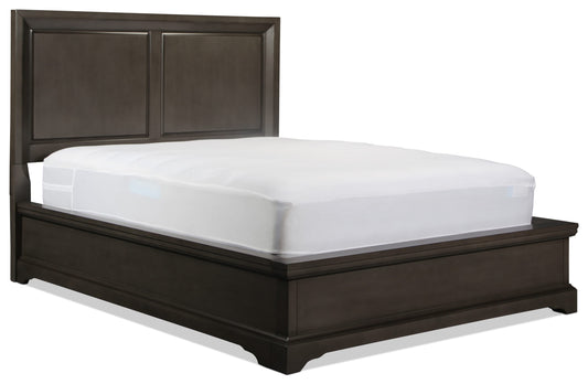 Georgetown Panel Bed Grey Queen