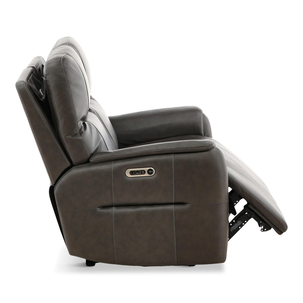 Flexsteel Walker Leather Power Reclining Loveseat
