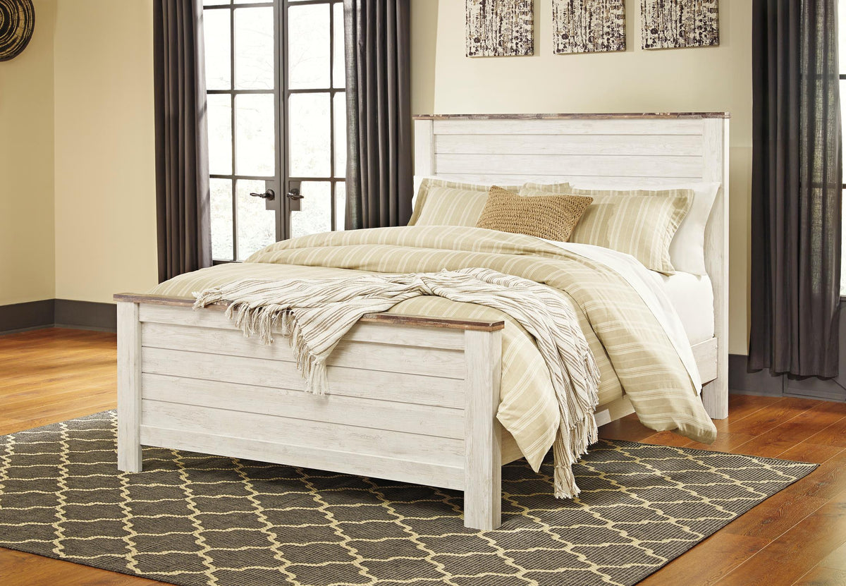 Willowton Panel Bed Queen