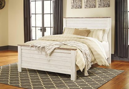 Willowton Panel Bed Queen