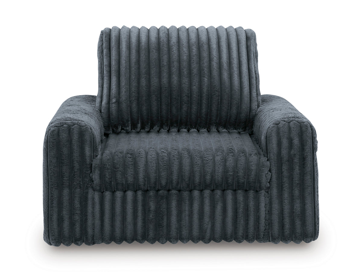 Chalmers Power Gliding Chaise Gunmetal