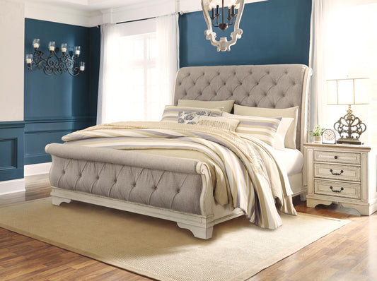 Realyn Sleigh Bed - alternate view