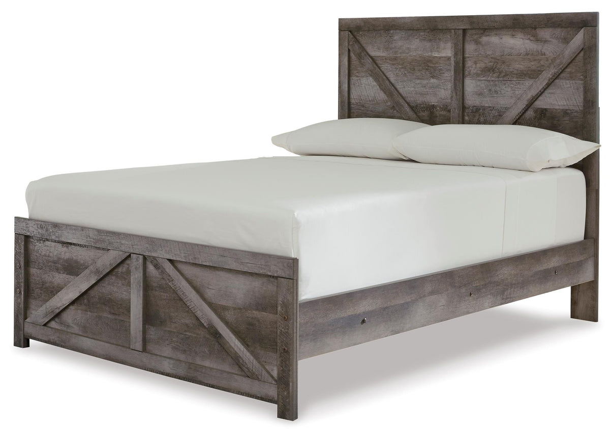 Wynnlow Crossbuck Panel Bed Full Double