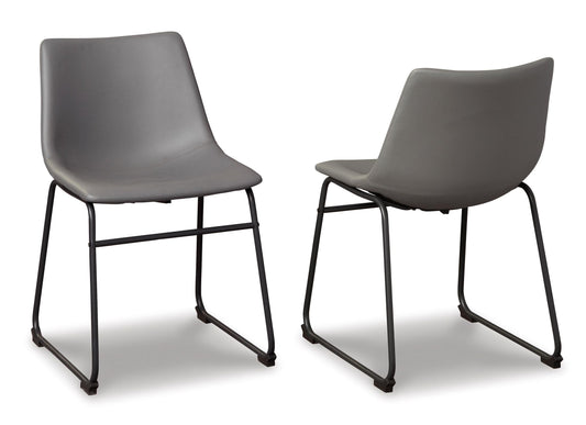 Centiar Dining Chair (Set of 2) Gray