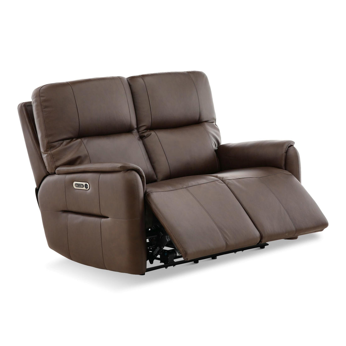 Flexsteel Walker Leather Power Reclining Loveseat