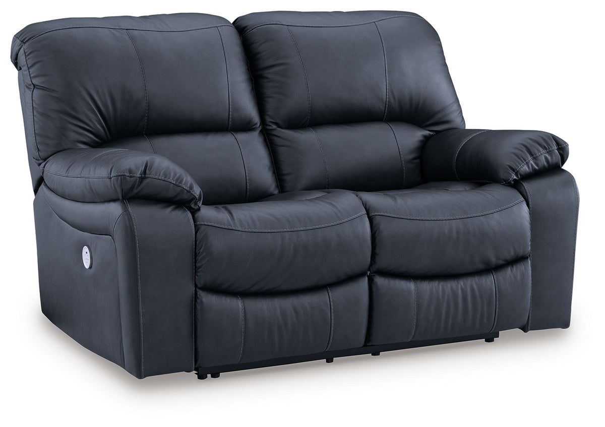 Leesworth Power Reclining Loveseat Ocean