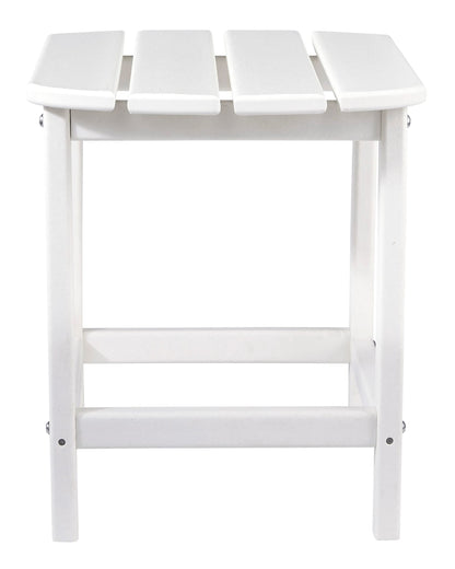 Ashley Sundown Treasure Outdoor Patio End Table White