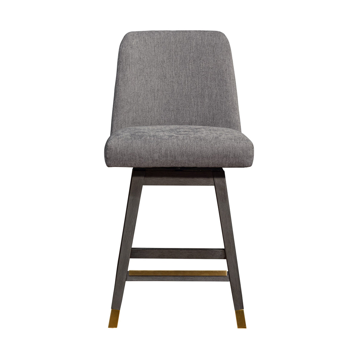 Amalie Swivel Counter Stool Light Gray