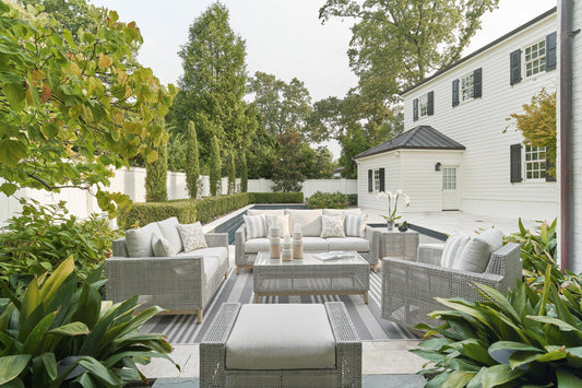 Ashley Seton Creek Outdoor Patio Swivel Lounge with Cushion - alternate view