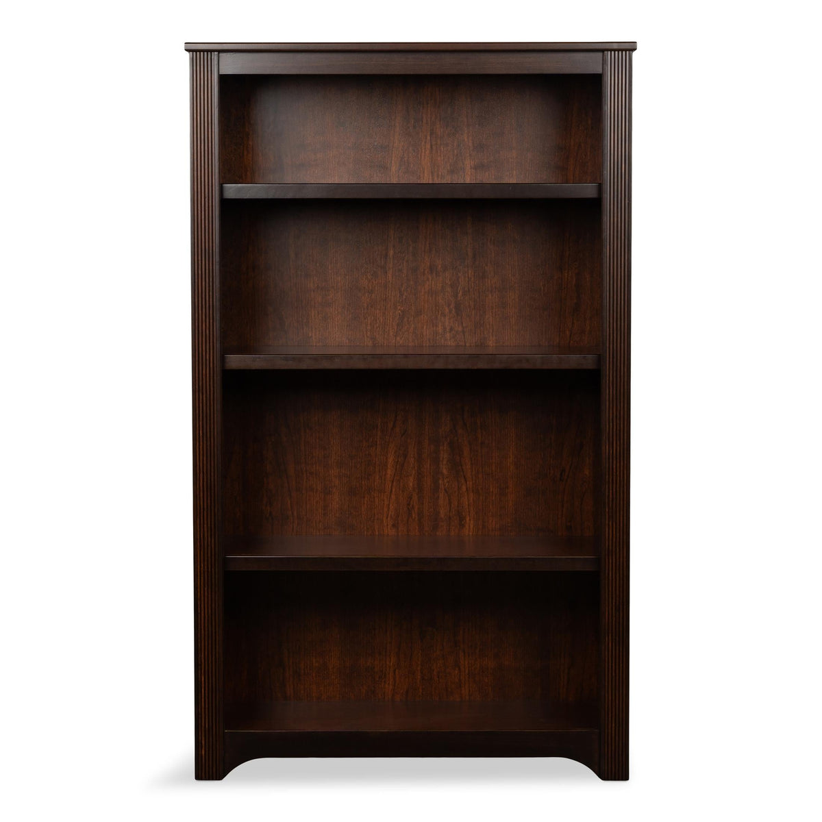 Woodstock 60" Bookcase Dark Brown