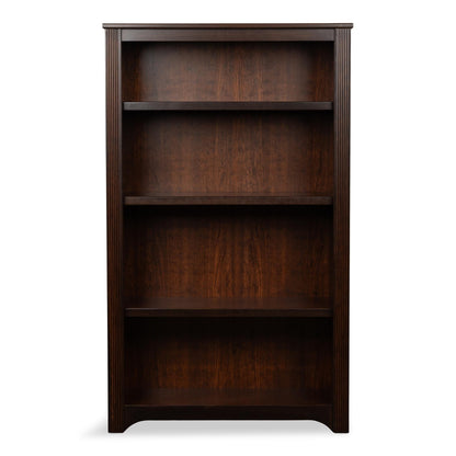 Woodstock 60" Bookcase Dark Brown