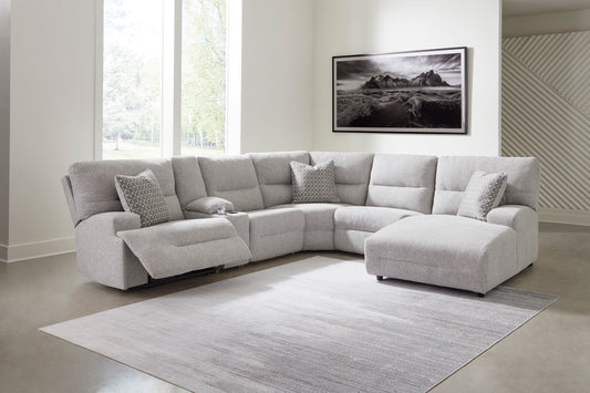 Acklen Place Right-Facing 6-Piece Power Reclining Sectional with Chaise - alternate view