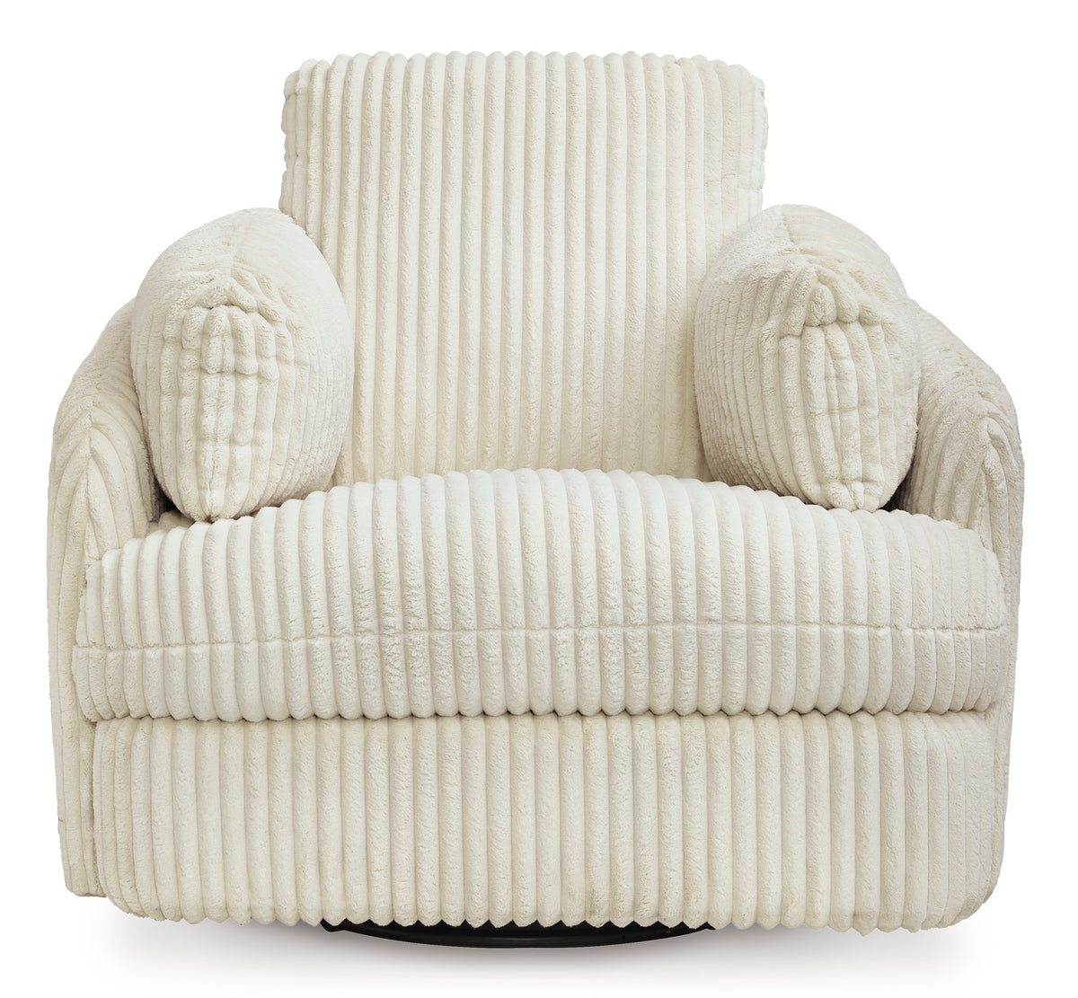 Tie-Breaker Swivel Glider Recliner Ivory