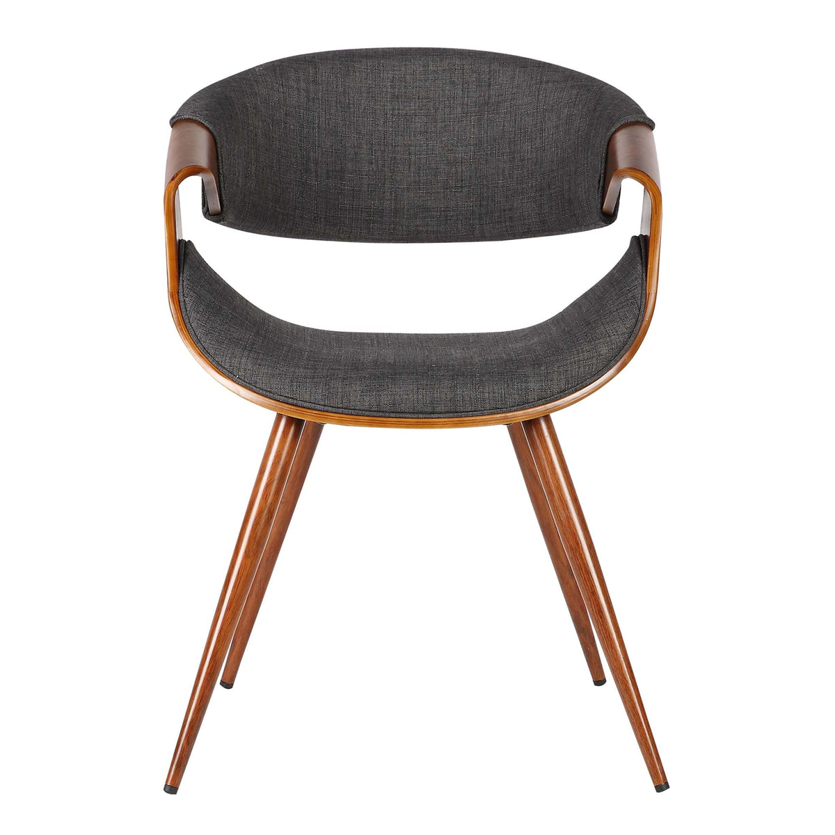 Butterfly Mid-Century Dining Chair Walnut
