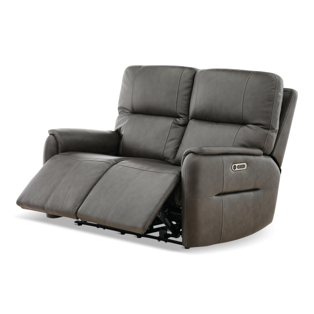 Flexsteel Walker Leather Power Reclining Loveseat
