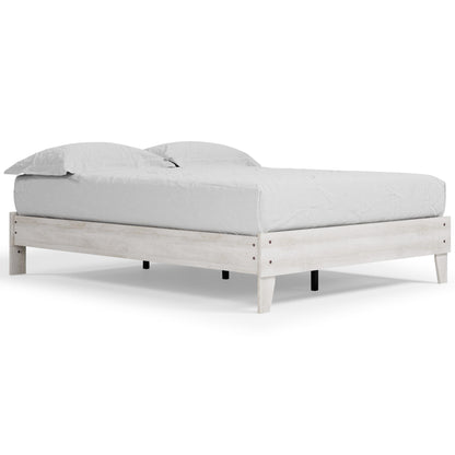 Shawburn Platform Bed Queen Whitewash