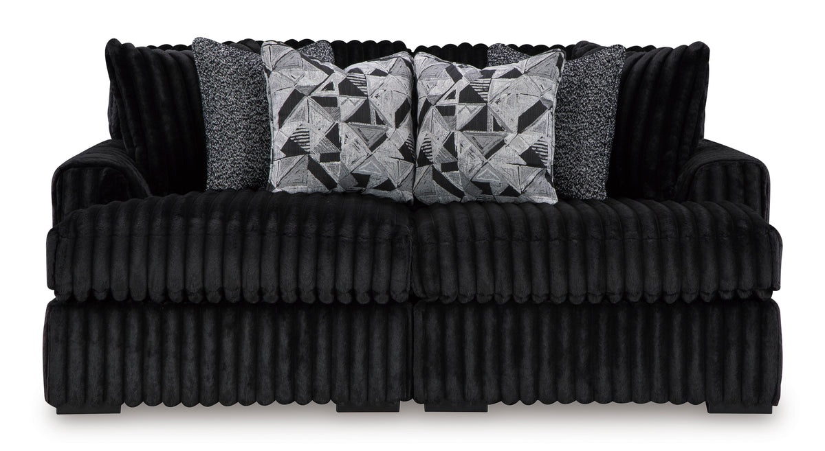Ashley Midnight-Madness Super Chaise Onyx