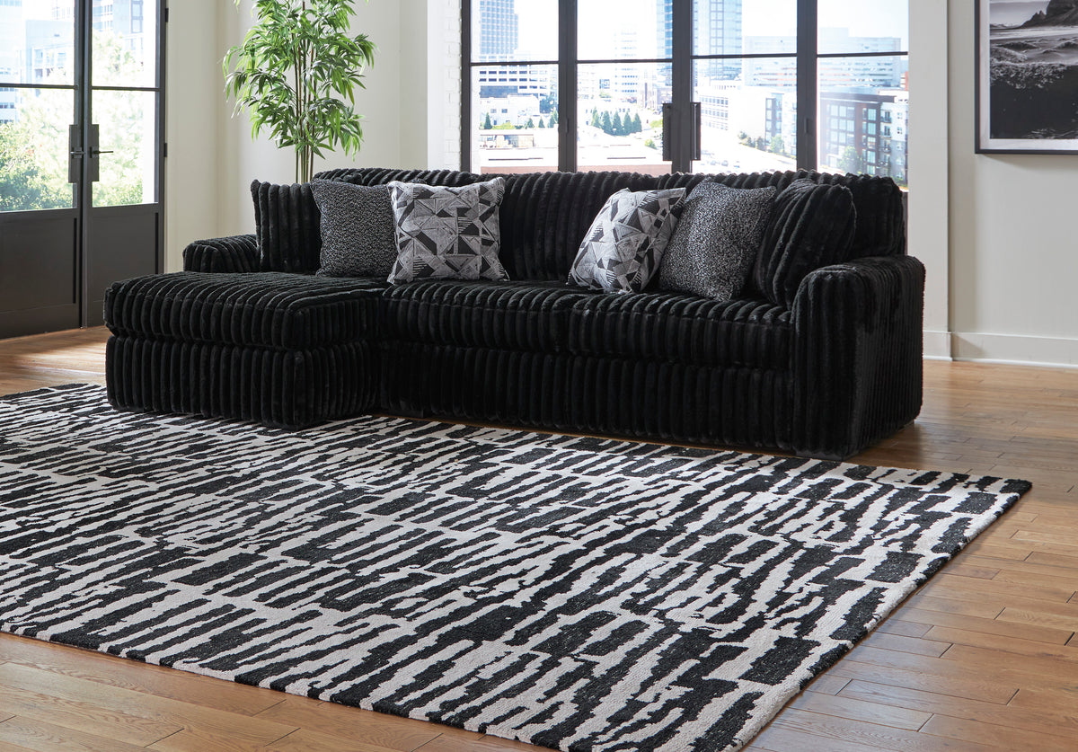 Ashley Midnight-Madness 2-Piece Sofa with Chaise