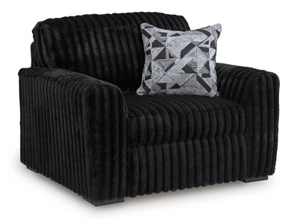 Ashley Midnight-Madness Chair and a Half
