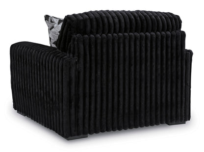 Ashley Midnight-Madness Chair and a Half