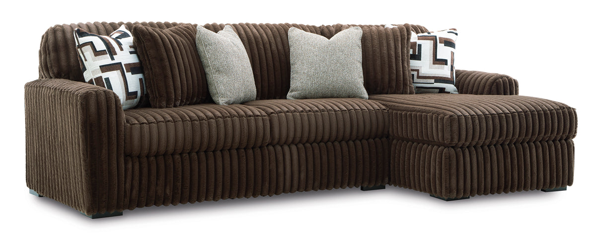 Ashley Midnight-Madness 2-Piece Sofa with Chaise