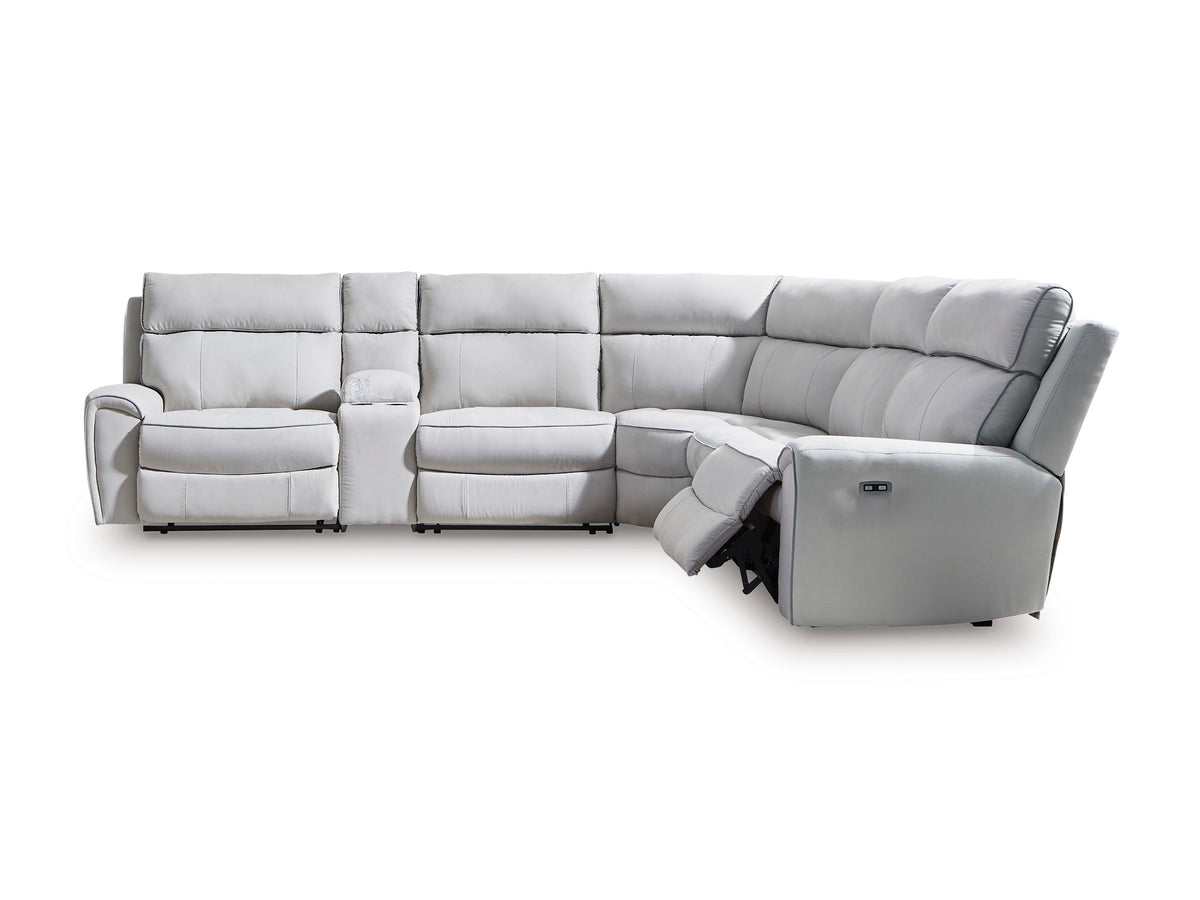 Grafton Pike 6-Piece Power Reclining Sectional