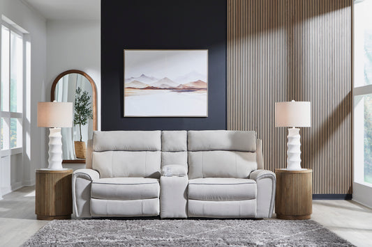Grafton Pike 3-Piece Power Reclining Sectional with Storage Console - alternate view