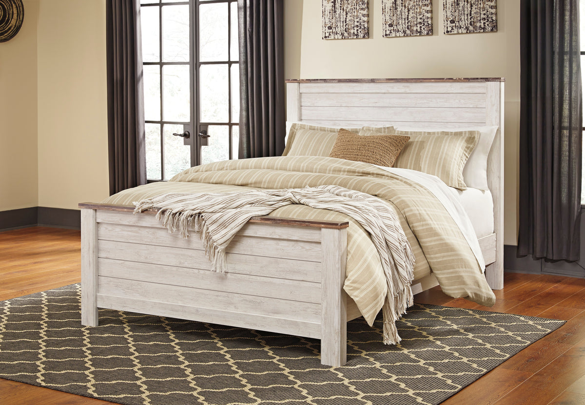 Willowton Panel Headboard Queen