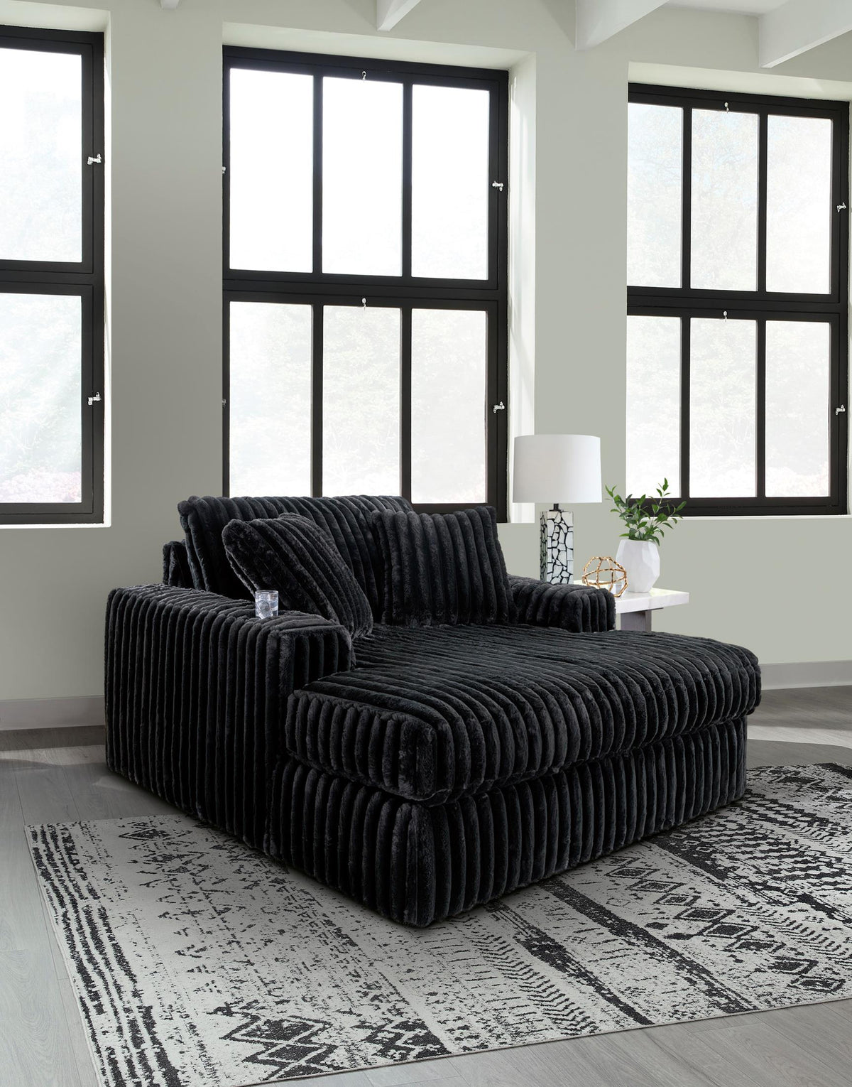 Ashley Midnight-Madness Oversized Chaise