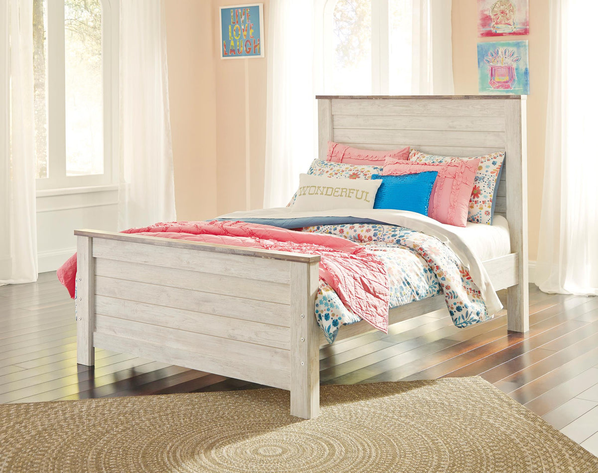Willowton Panel Bed Twin