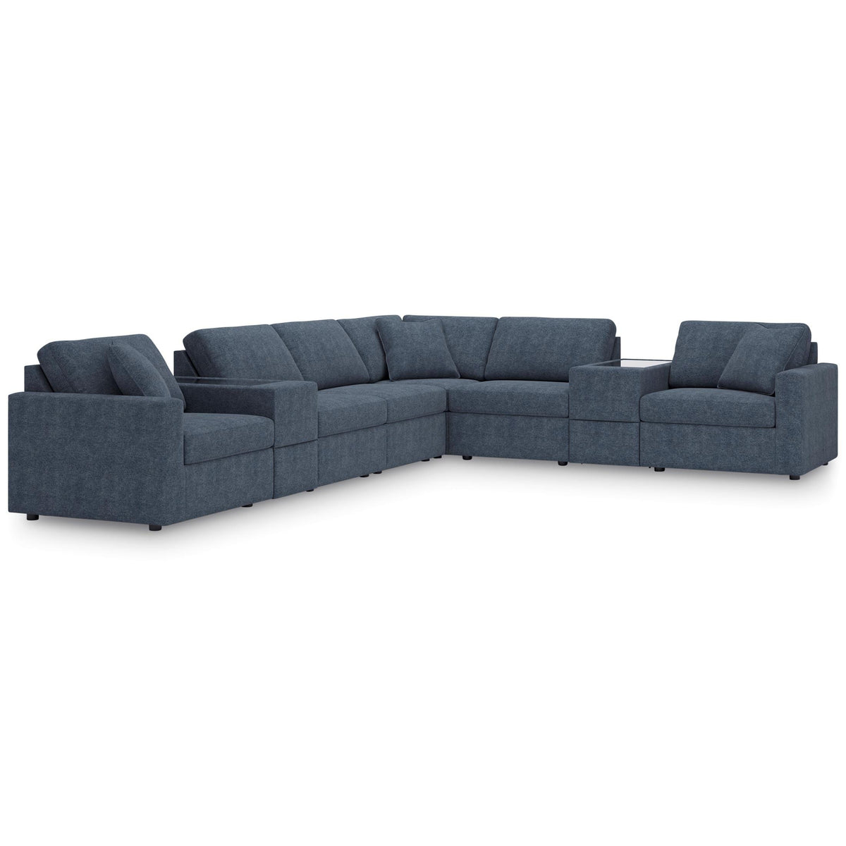 Modmax 8-Piece Sectional with Double Console Ink