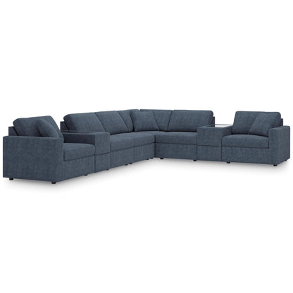 Modmax 8-Piece Sectional with Double Console Ink