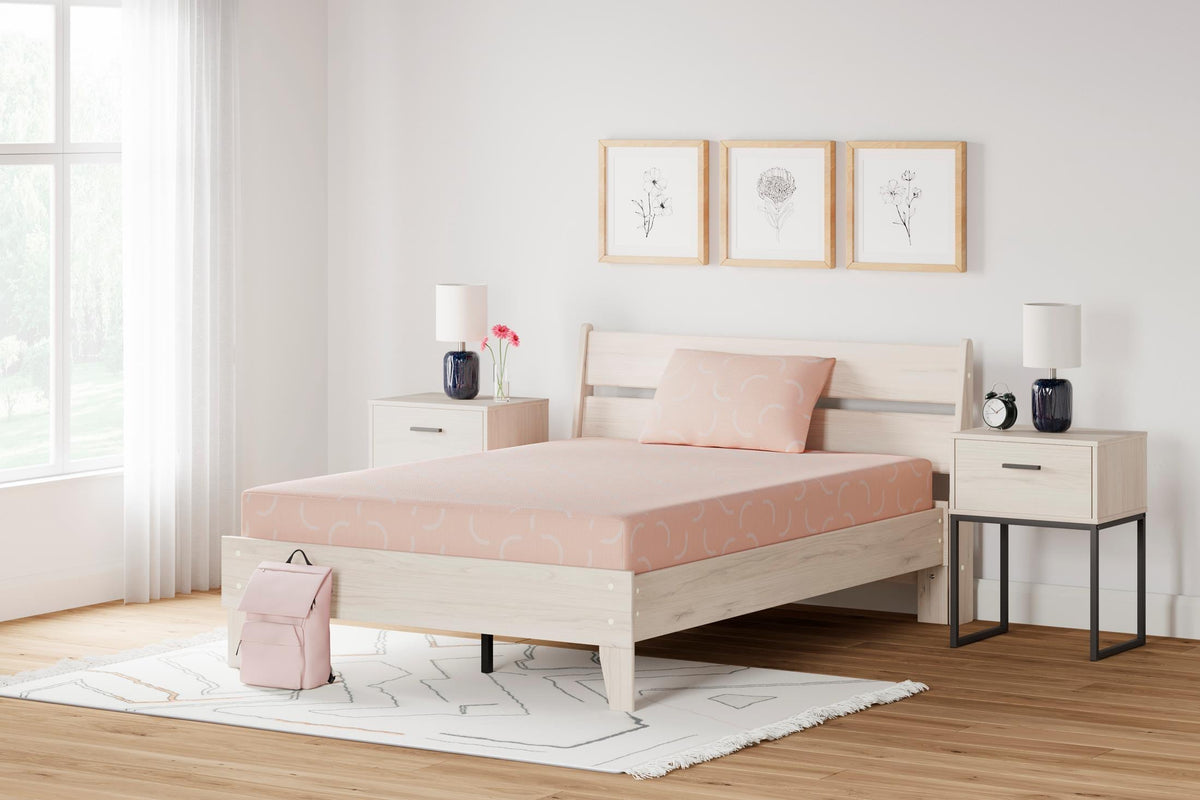 iKidz Coral Mattress and Pillow