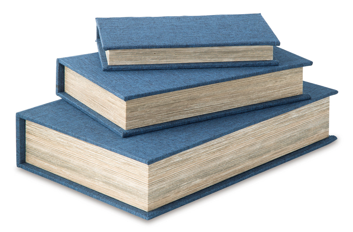 Ashley Jolina Box (Set of 3) Blue